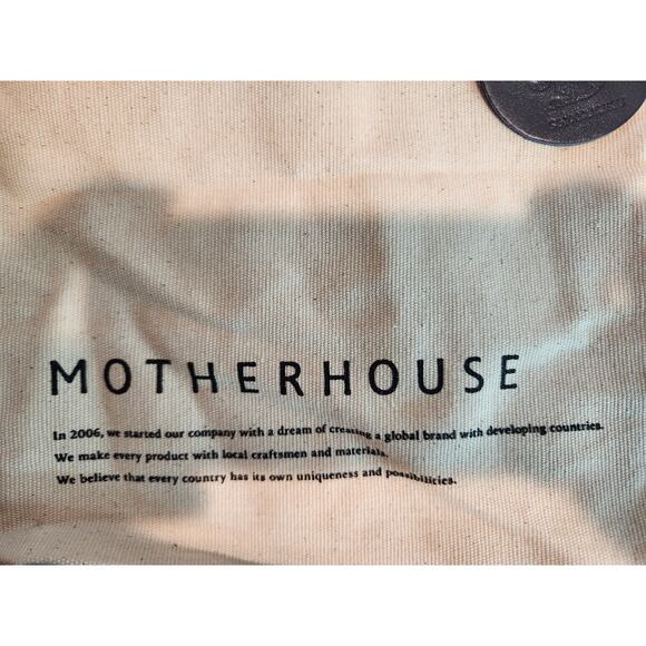 MOTHERHOUSE Cotton Mini Tote Bag 10x9 Eco-Friendly Canvas Bag - Picture 2 of 3